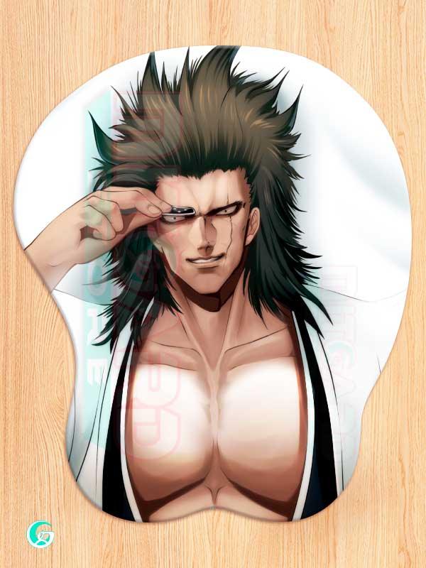 Kenpachi Zaraki Mousepad 3D BLEACH Mitgard-Knight